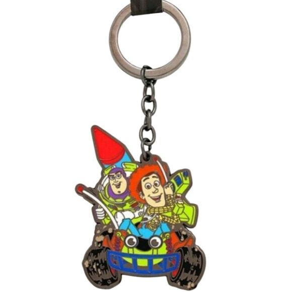 Loungefly Disney Pixar Toy Story Buzz and Woody Keychain - Picture 1 of 2